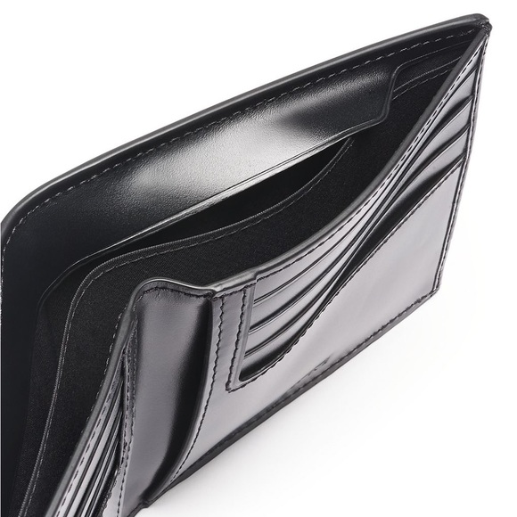 TUMI Double bifold black men’s wallet - Picture 12 of 13